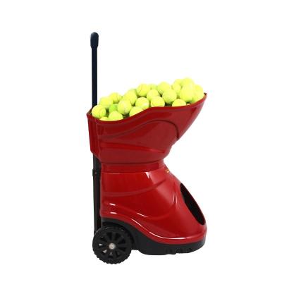 China SIBOASI latest tennis ball shooting machine T1600 with battery and 66*49*62cm remote control for sale