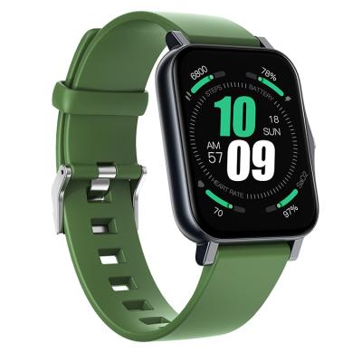 China Wifi Slimoro Heart Rate Blood Pressure Body Temperature Blood Oxygen Monitor Smartwatch Waterproof Reloj Square Android Smart Watch for sale