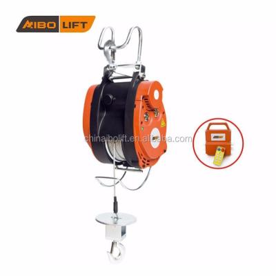 China Mining Hoist 180kg Suspending Electric Winch Remote Control AC 220-240V 50/60HZ 1200W Electric Winch Hoist for sale