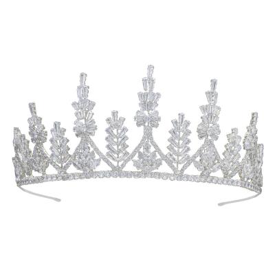 China New Trendy Branch Shape Queen Wedding Accessories Wedding Crown Hair Accessories Banquet Party Hair Accessories for sale