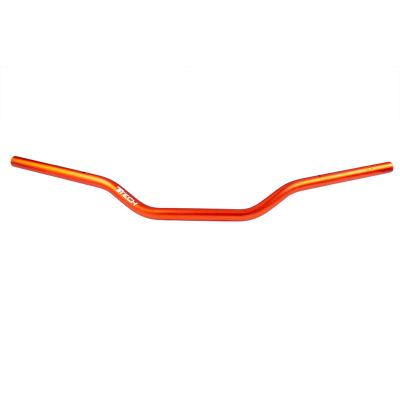 China Special Offer 6061 T6 Motorcycle Aluminum Handlebar With Wire Hole 22.2MM Orange AL606 For Universal for sale