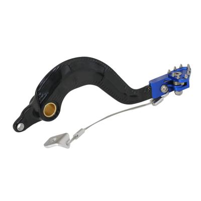 China Steel Or Aluminum Alloy Folding Alloy Brake Pedal For YAMAHA YZ125/250 11-18 for sale