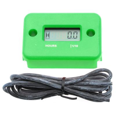 China Hour meter records time 54*36.5*14.5mm 84-332128 green for sale