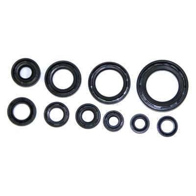 China Metal Rubber Motorcycle Engine Oil Seal Kit For HONDA CR125R 03 10PCS for sale