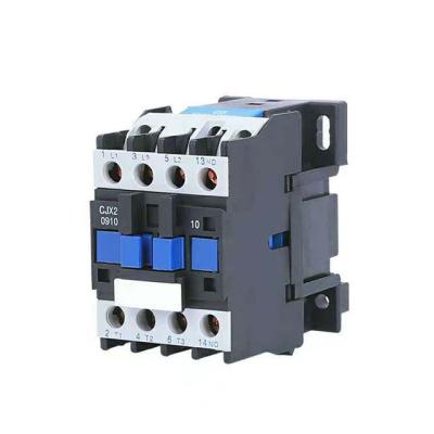 China CJX2-0910 AC Contactor Thickened Silver Contact Copper Coil 1210 Three Phase Contactor 220V 380V 76*47*82 for sale