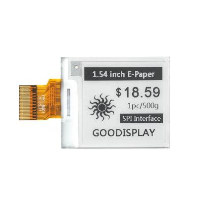 China Eink display 1.54 inch nfc epaper hd 200x200 price tag display 1.54 for sale