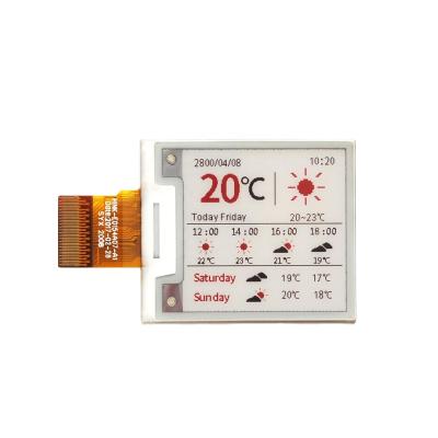 China Small E-ink 200x200 Inch Color E-Paper Display E Ink Board Ultra-thin 1.54 1.54 Inch for sale