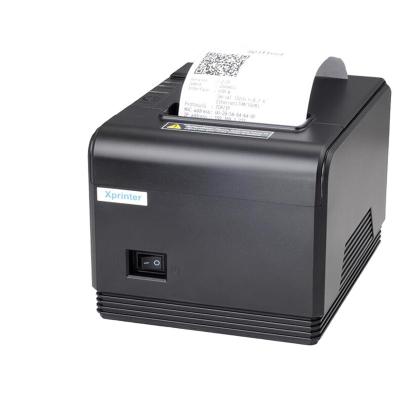 China Black and white thermal receipt printer 80MM 3 inch restaurant kitchen checkout POS system printing XP-Q200 XP-Q300 Xprinter printer for sale