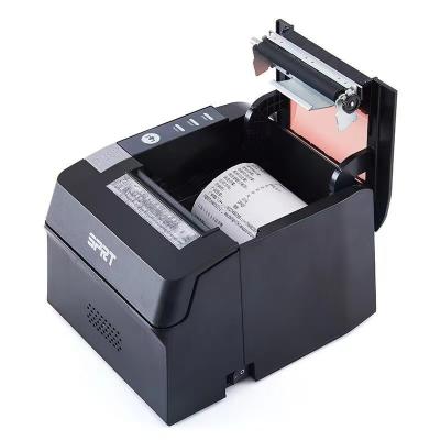 China Black And White Thermal Receipt Printer Invoice Printing Auto Cut 80mm POS Receipt Printer Cashier Invoice Out Order Thermal Kitchen for sale