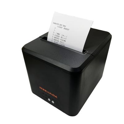 China black and white cheap xprinter 80mm POS thermal receipt printer mini self-cutting paper order for supermarket kitchen cashier bills for sale