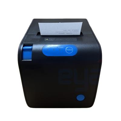 China 80mm Mini Desktop Receipt Printer USB Supermarket Restaurant Small Receipt Cashier Billing Billing Receipt Black And White Kitchen Print for sale