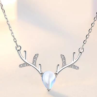 China FASHIONABLE Cool Antler Bestseller Little Nicholas 925 Silver Necklace for sale