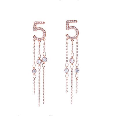 China FASHIONABLE Tasty Earrings 925 Sterling Silver SL Silver 925 Stud Earrings for sale