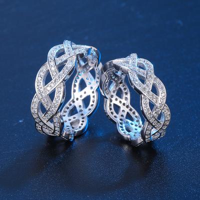 China Romantic classic bestselling gift for couples 925 silver rings for sale