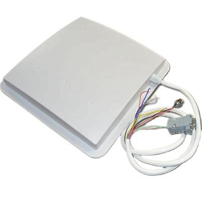 China UHF RFID Reader ZK-RFID101 Integrated RFID Reader >6m Reading Distance ISO18000 6C RFID Reader With LED Light For Parking System 255*255*45cm for sale