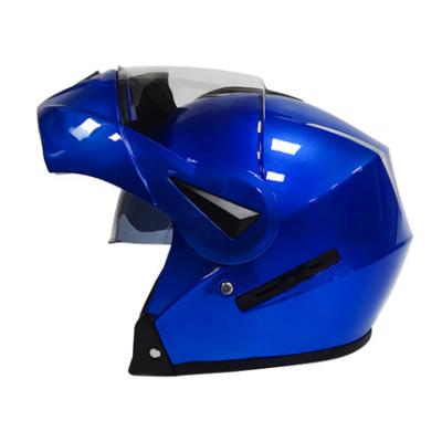 China Packing Blue Dot Motorcycle Helmet Full Face Flip Up Capacete Helmet Casco de Moto New Helmet China Motorcycle Helmet Helmet for sale