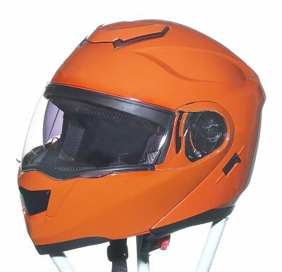 China 2022 New Models Factory Luxury Wholesale Motorcycle Double Visor Flip Up Full Face Helmet DOT E-Bike Modular Helmets for sale