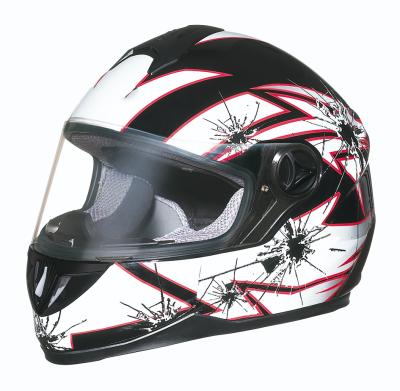 China Factory Full Face Luxury Motorcycle Helmet With Extra Tinted Sun Visor And DOT Approved For ATV Cruiser Moped Scooter for sale