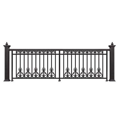 China Luxury Aluminum Garden Barrier HANDU Fence, Trellis and Gates for Post Metal Aluminum Alloy 6063 T5 Cast Aluminum Driveway /Walkway 10 Years Warranty for sale