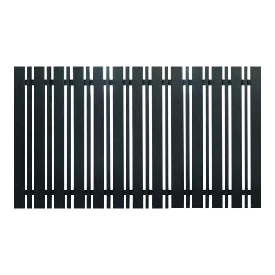 China Modern Aluminum Fence Privacy Fence Whole Aluminum Horizontal Slats Privacy Fence HANDU PVC Horizontal Barrier Slats for sale