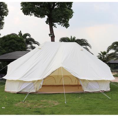 China Hot-selling Deluxe Water Proof Amazon Top 6M Glamping Bell Tents Canvas Emperor Bell Tent Party Waterproof Double Tent for sale