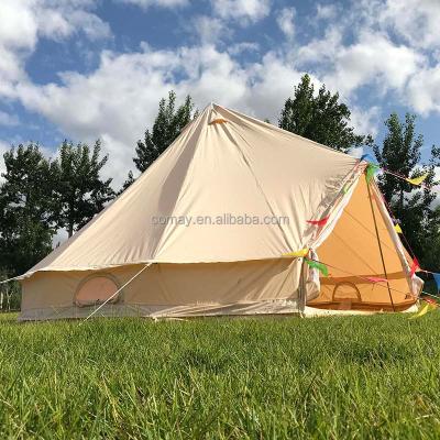 China Water Resistant 3m 4m 5m 6m 7m Sahara Cotton Canvas Bell Tent High Quality Outdoor Tents for sale