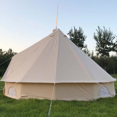 China Hot Sale Water Proof Hotel Tent Luxury Outdoor Resort Glamping Double Teepee Tent for sale