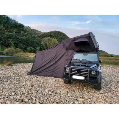 China China factory new style camping straight tie type Shell Truck Roof Top Tent hard for camping for sale