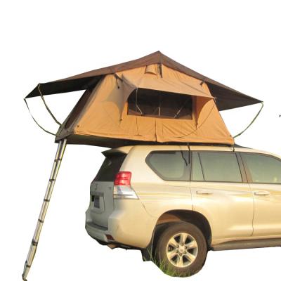 China Straight Tether Type 240x140x130cm 2 Person Soft Shell 4x4 Truck Motorhome Soft Top Tent for sale