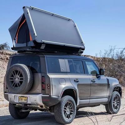 China ABS 4 Fold Rooftop Tent Cover Customized Logo Pop Up Waterproof People Anti-UV Straight Tying Type For Car for sale