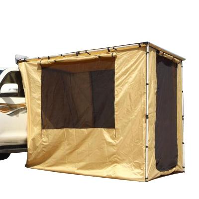 China Straight Bracing Type 2.5*3m High Quality Car Roof Top SUV/4x4/4wd Tents With Retractable Car Side/Roof Tents Part for sale