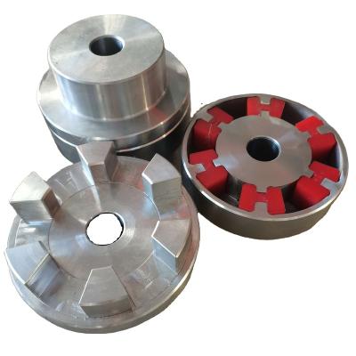 China Hot Sale High Accuracy Aluminum Elastic Wound H-Block Encoder Coupling Flexible Rubber Coupling for sale