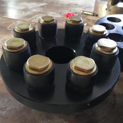 China Factory Sale Customizable High Accuracy FCL Steel Rubber Flexible Coupling For Motor for sale