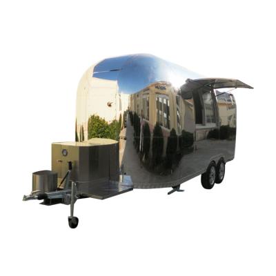 China Commercial Catering Airstream Food Trailer Camper Trailers Caravan Trailer Cater Truck For Sale for sale