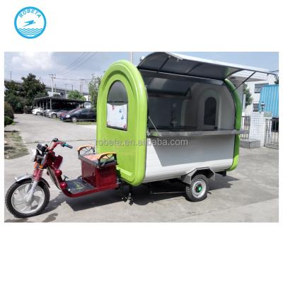 China electric ice cream BBQ gridle food cart trailer bike food cart food truck dimensions and so on for sale