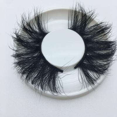 China 25-30 Periods Person 3D Mink Private Label False Eyelashes Wholesale False Eyelashes 25mm Real for sale