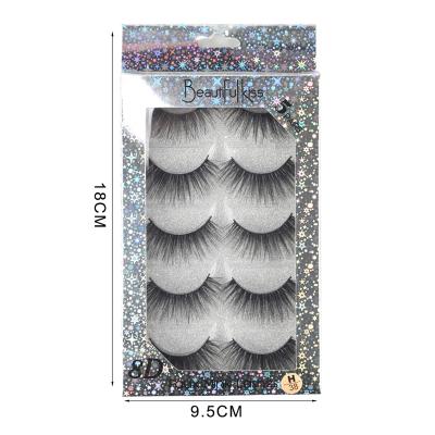 China Dramatic Mink Lashes 25mm Eyelashes 3D Mink Eyelashes Clear Band Mink False Long Natural Eyelash 3d Extension Wholesale Private Label for sale