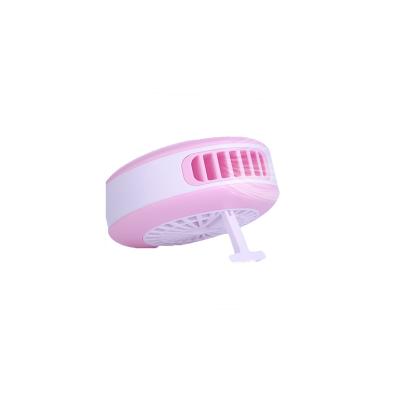 China Air Cooling And Eyelash Wholesale Popular USB Cooling Fan With Portable Makeup Mirror Mini Fan for sale