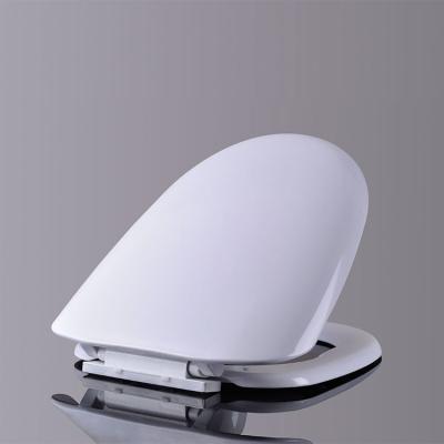 China Slow-end Toilet Seats WC Toilet Seat Quick Release PP Toilet Seat Cover With Soft End for sale