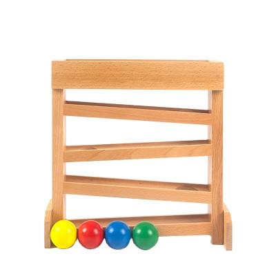 China Improve Child's Ability Early Childhood Montessori Kindergarten Teaching Materials Manual Ball Tracker for sale