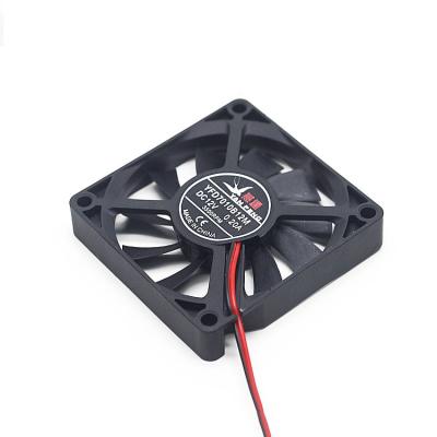 China Hotels 7010 12v Dc Fan 70*70*10mm Axial Fans Plastic Cooling Fan for sale