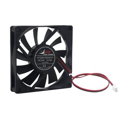 China Hotels 80mm 24v Dc Brushless 8015 80x80x15mm Hot Air Exhaust Cooling Fan 80x80 for sale