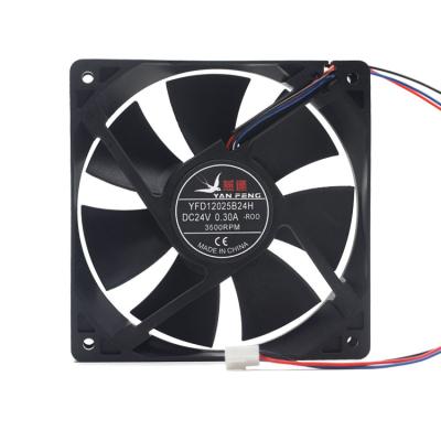 China Hotels Cooler Fan 12025 120*120*25mm 120mm Dc Brushless 120mm 24v Fan industrial cooling fans for sale