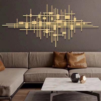 China New Next 2020 Metal Gold Wall Art, Iron Gold Wall Art For Home Decor for sale