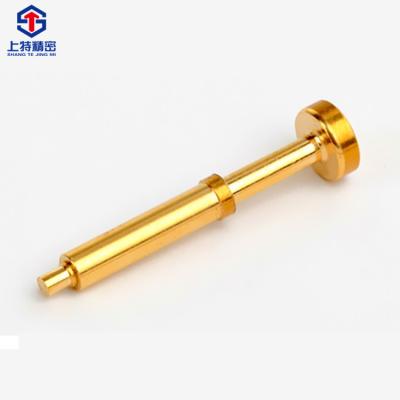 China Fire / Retardant Pogopin Connector Gold Plated Solder Pins Manufacturer Special Offer Laptop Battery Charging Pin for sale