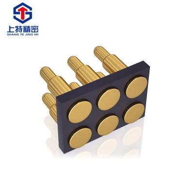 China Fire/Shangte Factory Direct Sale Flame Retardant Pogo Pin Connector Thimble Special Gold Plated Spring Rod for sale