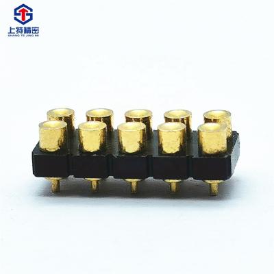 China Fire / Flame Retardant Hot Sale Customized Brass Spring Loaded Electrical Contact Pogo Pin For Mobile Phone for sale