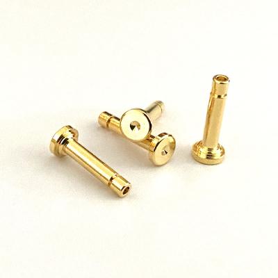 China Fire / Flame Retardant PCB Battery Connector High Current Female Brass Contact Pogo Pin Connector ST-3C16330B-2F101 for sale