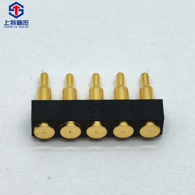 China Electronic PCB Board Wiring Spring Test Pin Fire/Shangte SMT Pogo Male Connector Flame Retardant Multipin Dice for sale