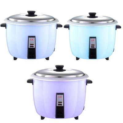 China Hotel Electric Home Appliances Set 3 Liter Electric Rice Cooker Metal Drum Stainless Shape for sale